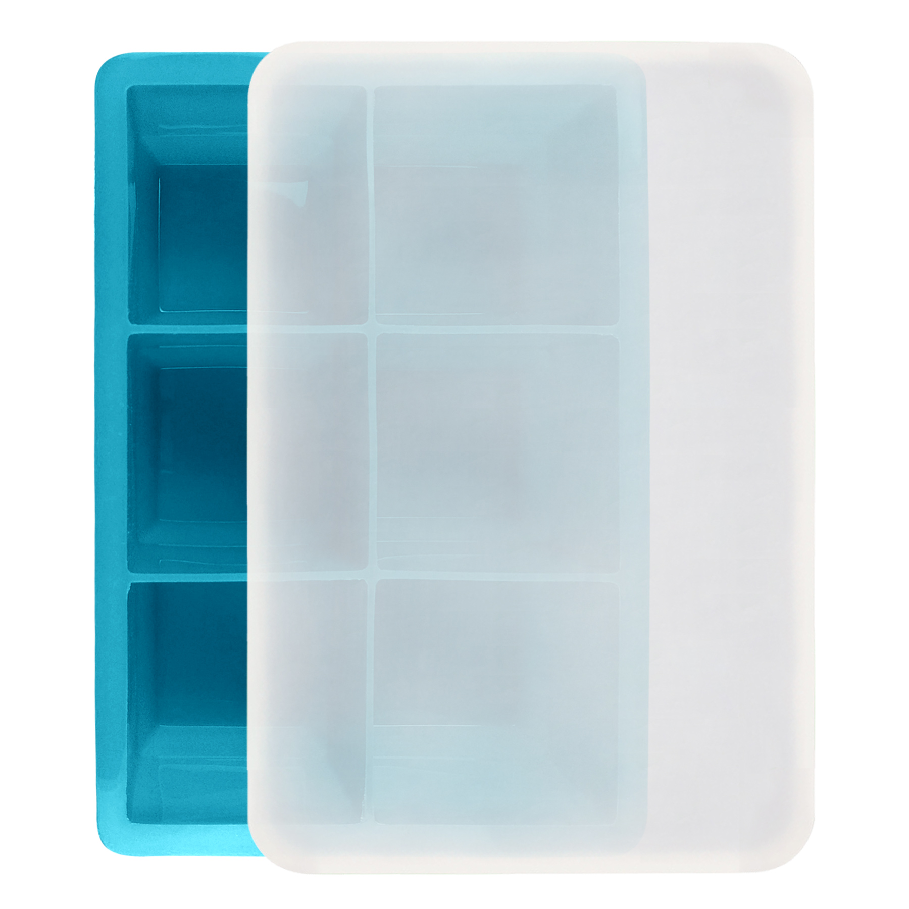 FlyFlyPromos - 6 Flexible Silicone Ice Cube Trays Image 5 - Promotional Product